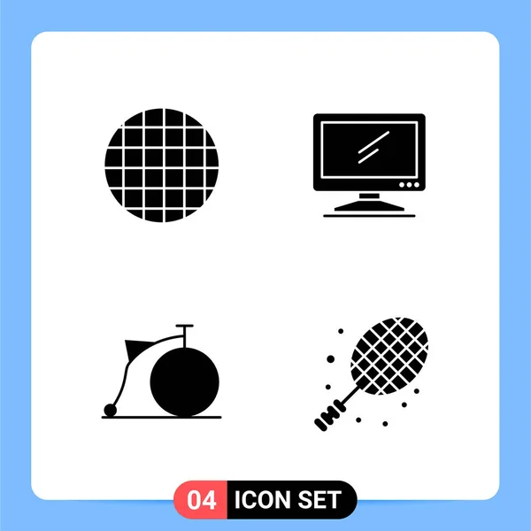 Set Universal Creative Icons Simply Vector Illustrations Web Mobile Apps — Stock Vector