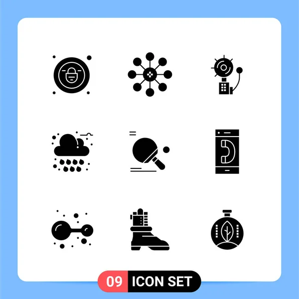 Conjunto Iconos Creativos Universales Simplemente Vector Ilustraciones Para Aplicaciones Web — Vector de stock