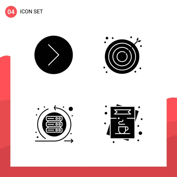 Set Universal Creative Icons Simply Vector Illustrations Web Mobile Apps — Stock Vector