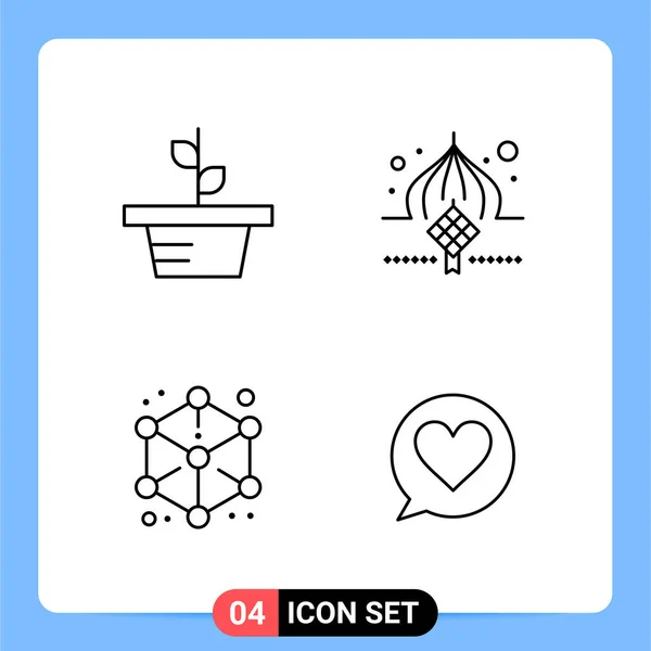 Set de 25 iconos de negocio universales Vector — Vector de stock