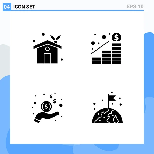 Conjunto Iconos Creativos Universales Simplemente Vector Ilustraciones Para Aplicaciones Web — Vector de stock