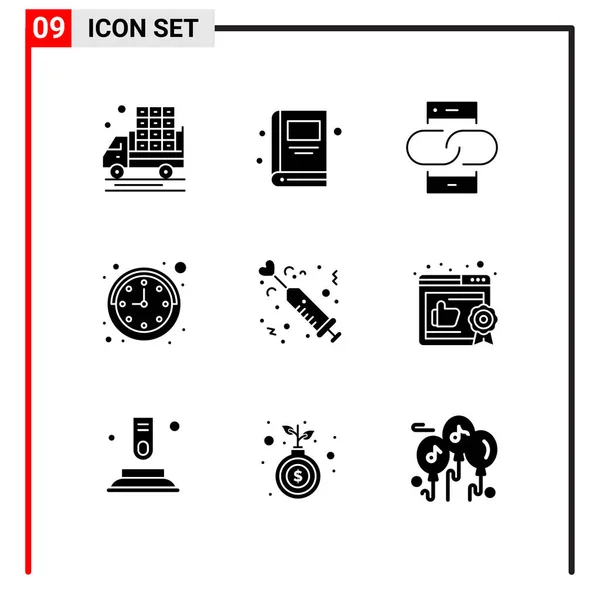 Conjunto Iconos Creativos Universales Simplemente Vector Ilustraciones Para Aplicaciones Web — Vector de stock