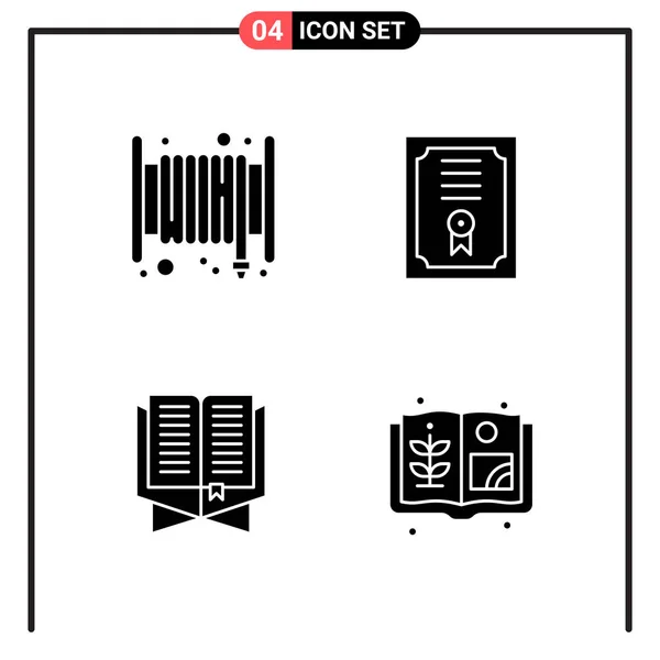 Set Universal Creative Icons Simply Vector Illustrations Web Mobile Apps — Stock Vector