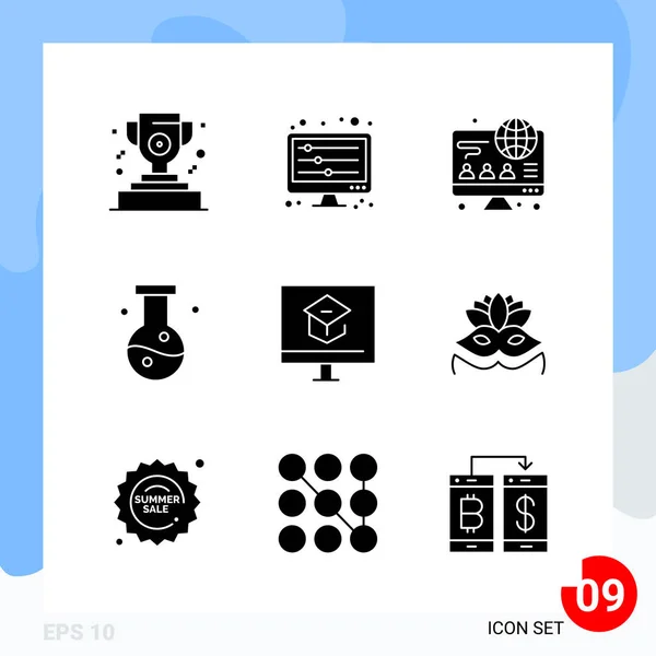 Set of 25 Universal Business Icons Vector — Stockový vektor