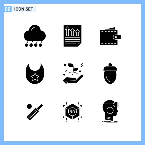 Conjunto Iconos Creativos Universales Simplemente Vector Ilustraciones Para Aplicaciones Web — Vector de stock