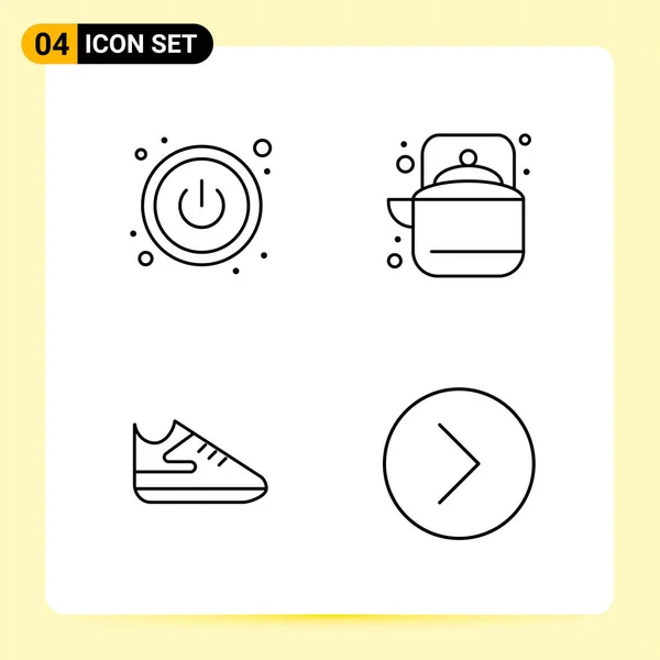 Set de 25 iconos de negocio universales Vector — Vector de stock