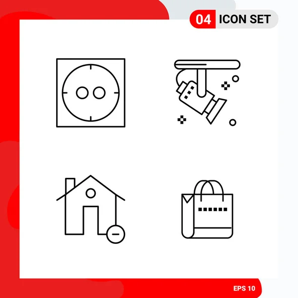 Set de 25 iconos de negocio universales Vector — Vector de stock