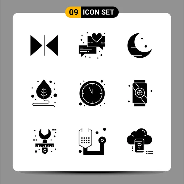 Conjunto Iconos Creativos Universales Simplemente Vector Ilustraciones Para Aplicaciones Web — Vector de stock