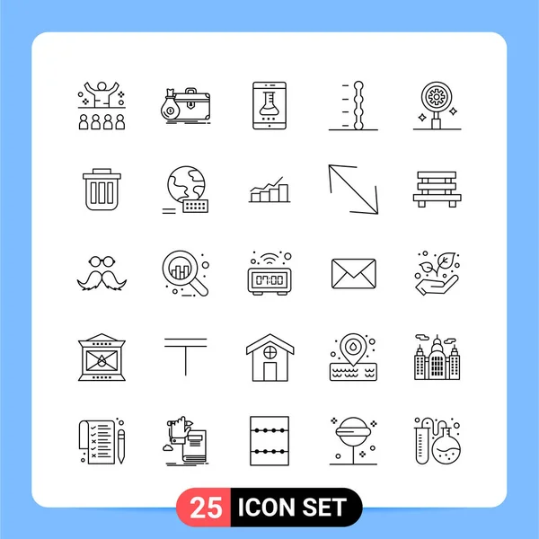 Set Universal Creative Icons Simply Vector Illustrations Web Mobile Apps — Stock Vector