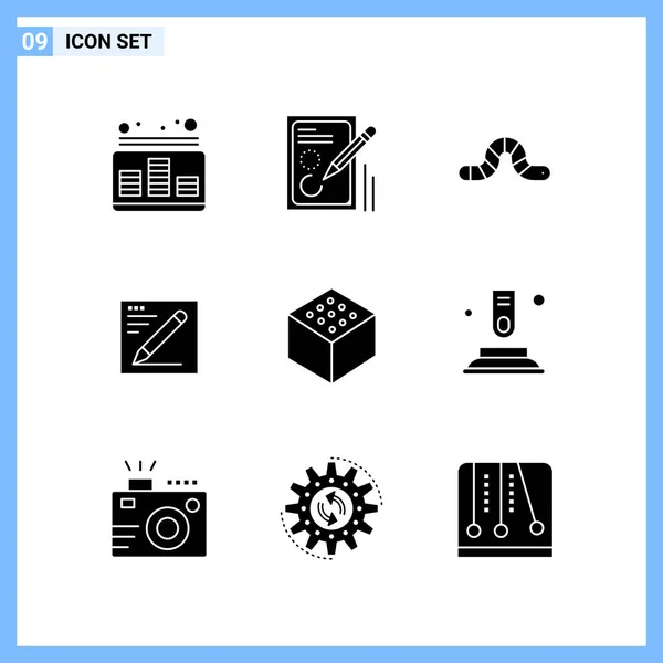 Set Universal Creative Icons Simply Vector Illustrations Web Mobile Apps — Stock Vector