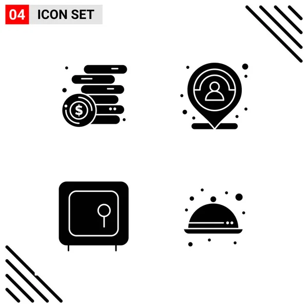 Set of 25 Universal Business Icons Vector — Stock Vector