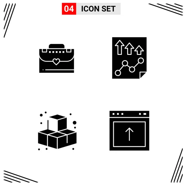 Set Universal Creative Icons Simply Vector Illustrations Web Mobile Apps — Stock Vector