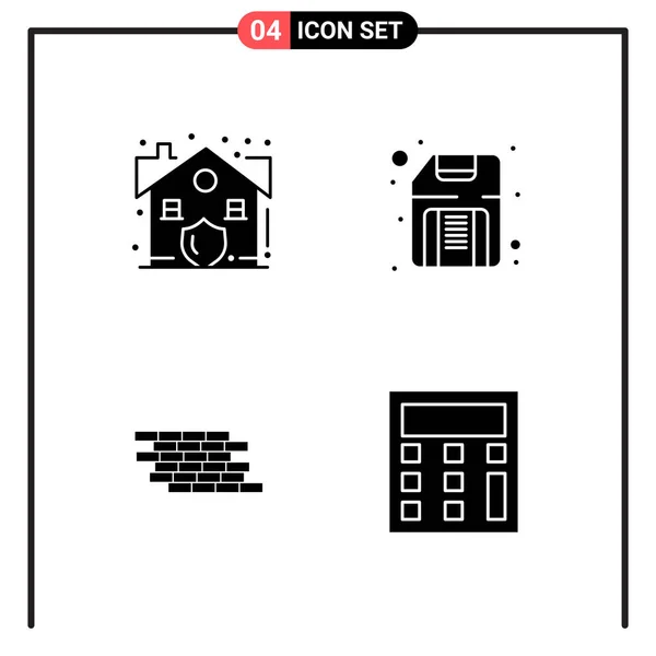 Set Universal Creative Icons Simply Vector Illustrations Web Mobile Apps — Stock Vector