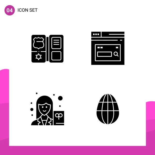 Set Universal Creative Icons Simply Vector Illustrations Web Mobile Apps — Stock Vector