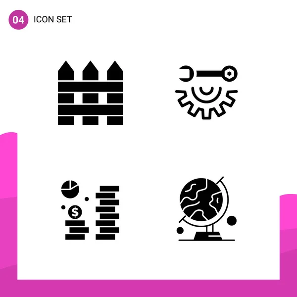 Set Universal Creative Icons Simply Vector Illustrations Web Mobile Apps — Stock Vector