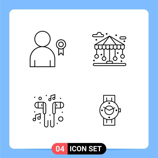 Set of 25 Universal Business Icons Vector — Stockový vektor