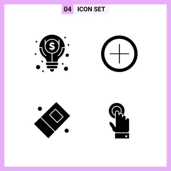 Set Universal Creative Icons Simply Vector Illustrations Web Mobile Apps — Stock Vector