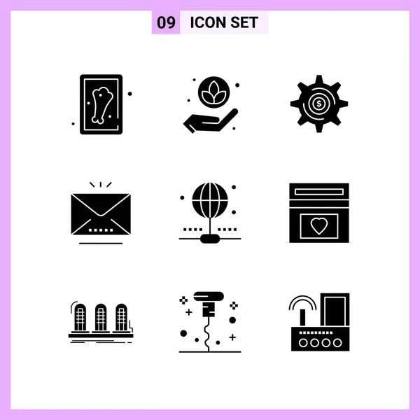 Conjunto Iconos Creativos Universales Simplemente Vector Ilustraciones Para Aplicaciones Web — Vector de stock