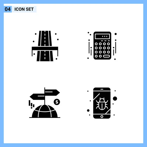 Univerzális Kreatív Ikonok Gyűjteménye Egyszerűen Vektor Illusztrációk Webes Mobil Alkalmazásokhoz — Stock Vector