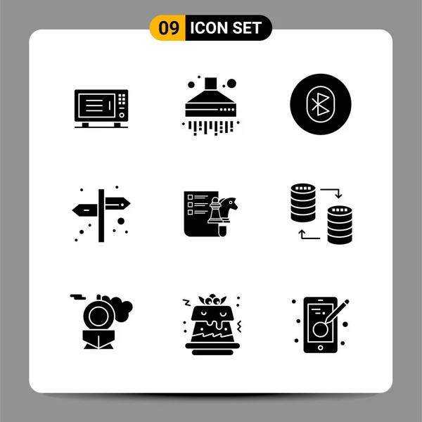 Set Universal Creative Icons Simply Vector Illustrations Web Mobile Apps — Stock Vector