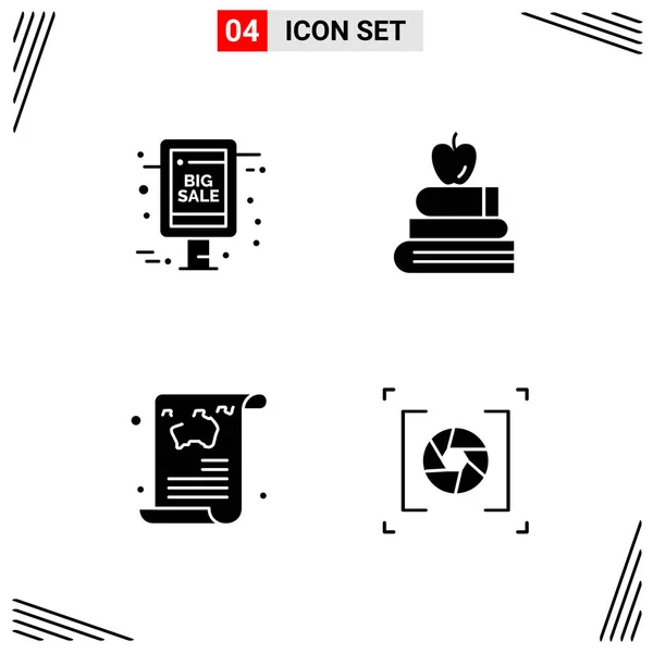 Set de 25 iconos de negocio universales Vector — Vector de stock