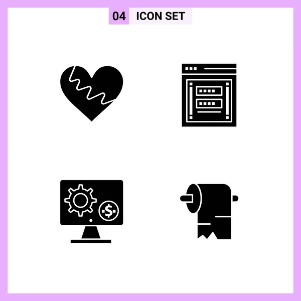 Set Universal Creative Icons Simply Vector Illustrations Web Mobile Apps — Stock Vector