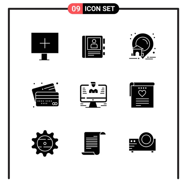 Set Universal Creative Icons Simply Vector Illustrations Web Mobile Apps — Stock Vector