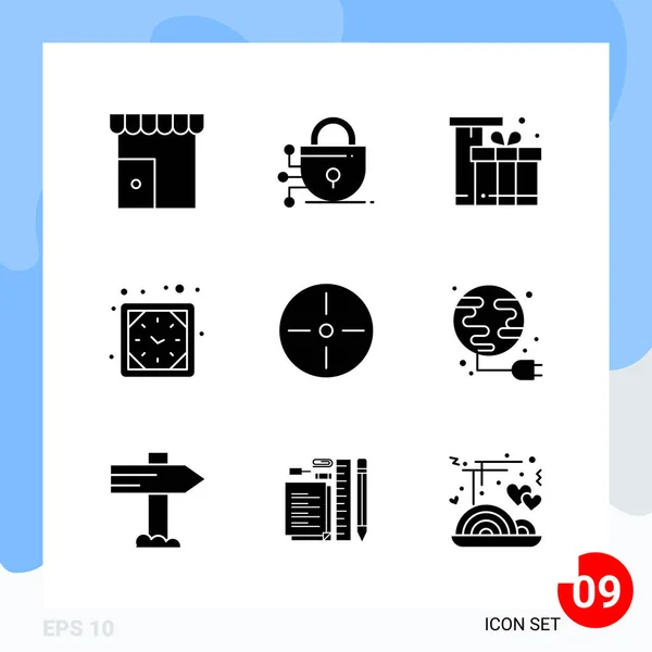 Conjunto Iconos Creativos Universales Simplemente Vector Ilustraciones Para Aplicaciones Web — Vector de stock