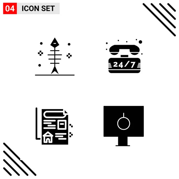 Conjunto de 16 iconos universales Vector de negocios — Archivo Imágenes Vectoriales