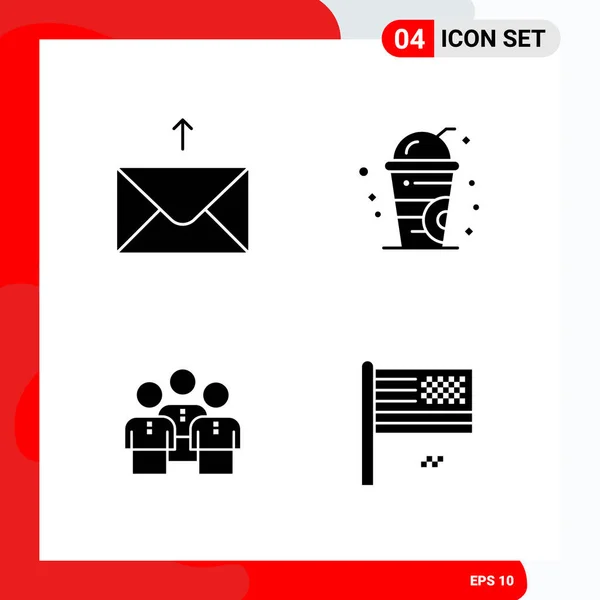 Set Universal Creative Icons Simply Vector Illustrations Web Mobile Apps — Stock Vector