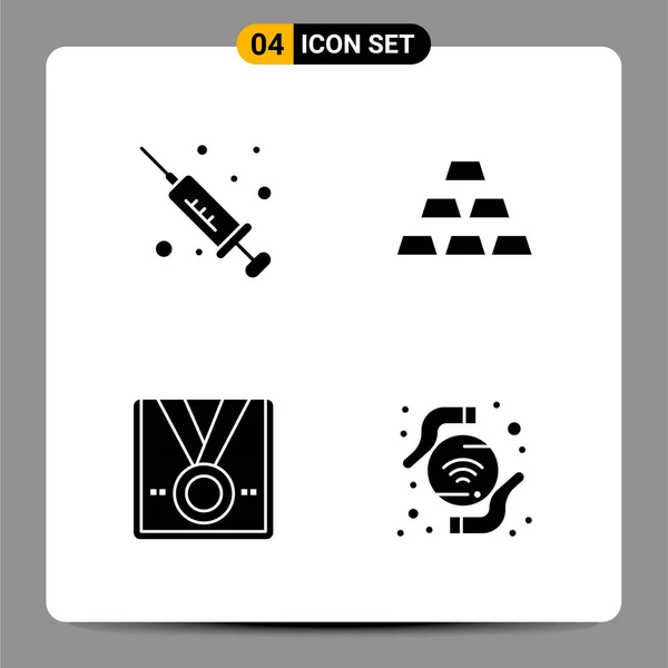 Conjunto Iconos Creativos Universales Simplemente Vector Ilustraciones Para Aplicaciones Web — Vector de stock