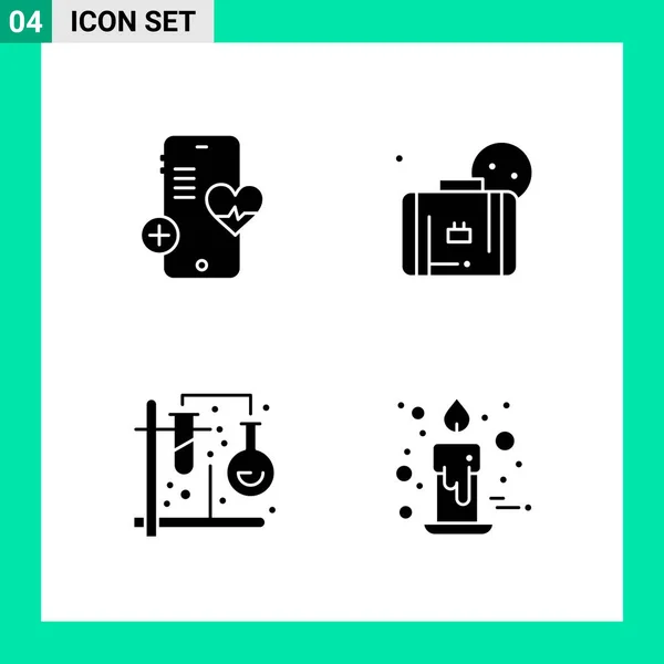 Set Universal Creative Icons Simply Vector Illustrations Web Mobile Apps — Stock Vector