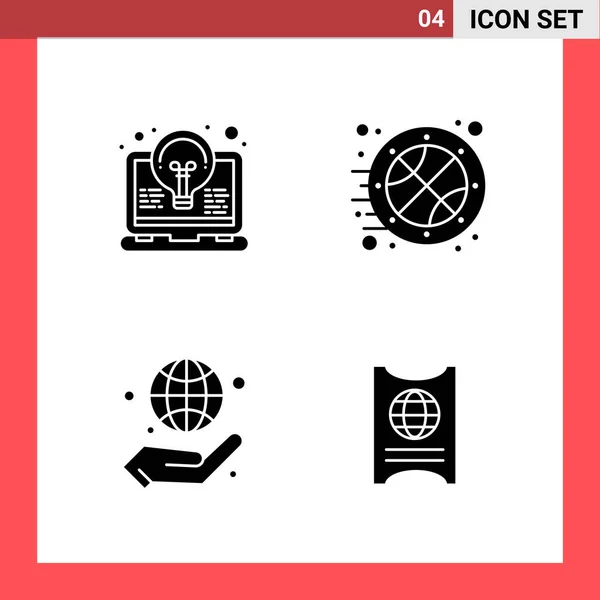 Set Universal Creative Icons Simply Vector Illustrations Web Mobile Apps — Stock Vector