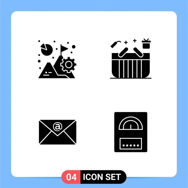 Set de 25 iconos de negocio universales Vector — Vector de stock