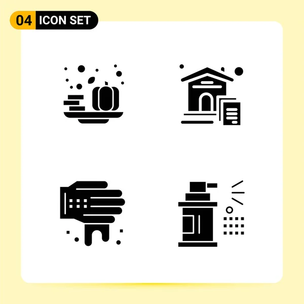 Conjunto Iconos Creativos Universales Simplemente Vector Ilustraciones Para Aplicaciones Web — Vector de stock