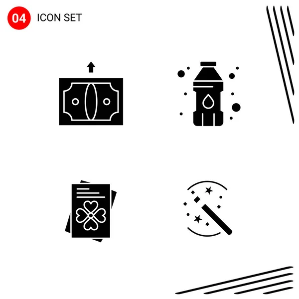 Conjunto Iconos Creativos Universales Simplemente Vector Ilustraciones Para Aplicaciones Web — Vector de stock