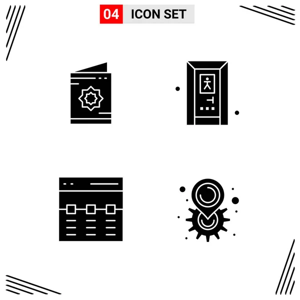 Set de 25 iconos de negocio universales Vector — Vector de stock