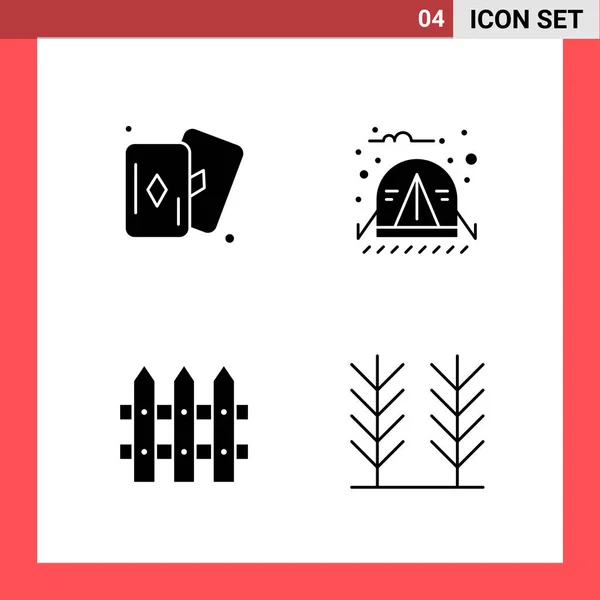 Conjunto Iconos Creativos Universales Simplemente Vector Ilustraciones Para Aplicaciones Web — Vector de stock