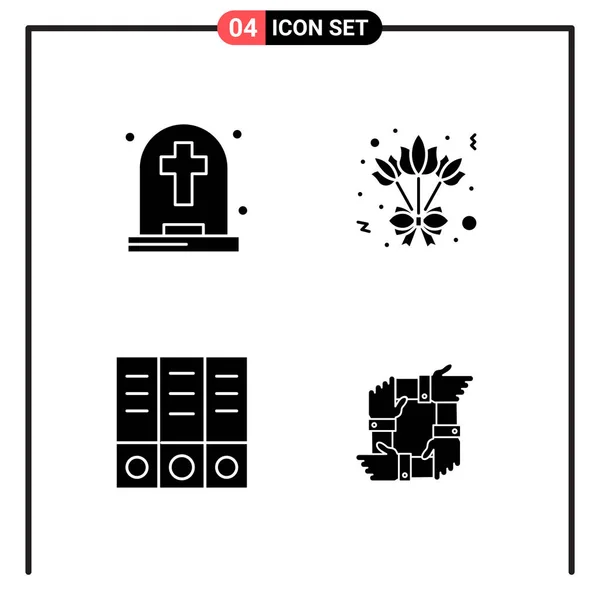 Set Dari Ikon Kreatif Universal Cukup Ilustrasi Vektor Untuk Aplikasi - Stok Vektor