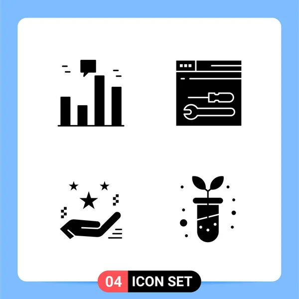 Conjunto Iconos Creativos Universales Simplemente Vector Ilustraciones Para Aplicaciones Web — Archivo Imágenes Vectoriales