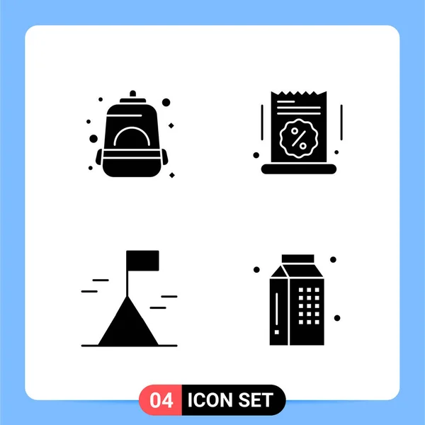 Conjunto Iconos Creativos Universales Ilustración Vectorial — Vector de stock