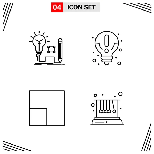 Set de 25 iconos de negocio universales Vector — Vector de stock