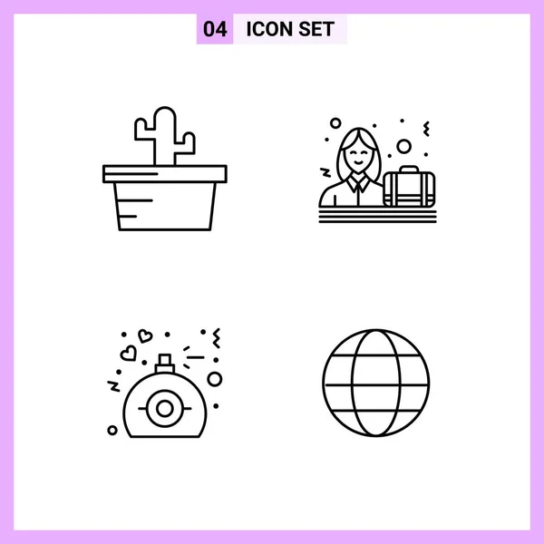 Set of 25 Universal Business Icons Vector — Stock Vector