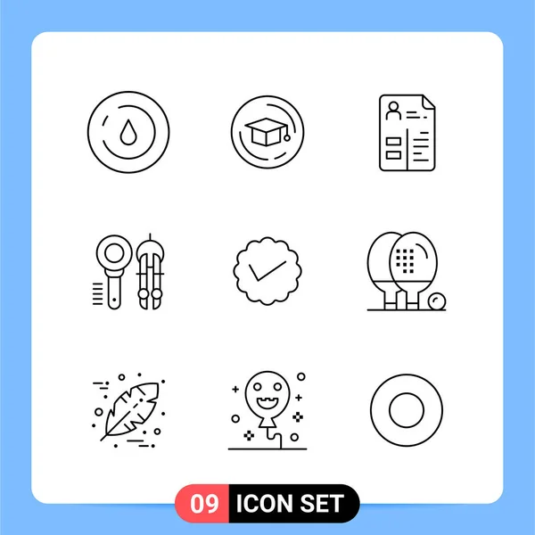 Set de 25 iconos de negocio universales Vector — Archivo Imágenes Vectoriales