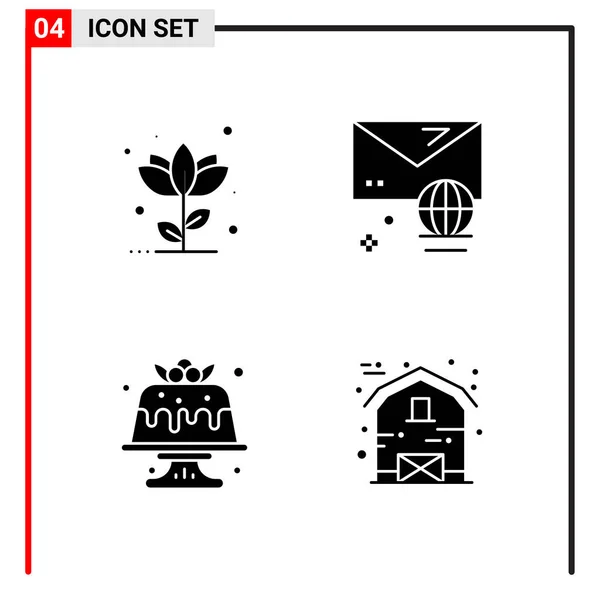 Set Universal Creative Icons Simply Vector Illustrations Web Mobile Apps — Stock Vector