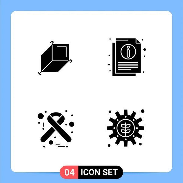 Conjunto Iconos Creativos Universales Simplemente Vector Ilustraciones Para Aplicaciones Web — Archivo Imágenes Vectoriales