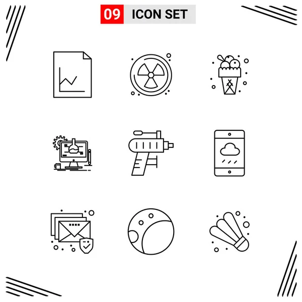 Set van 25 Universele Business Iconen Vector — Stockvector