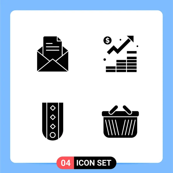 Conjunto Iconos Creativos Universales Simplemente Vector Ilustraciones Para Aplicaciones Web — Vector de stock