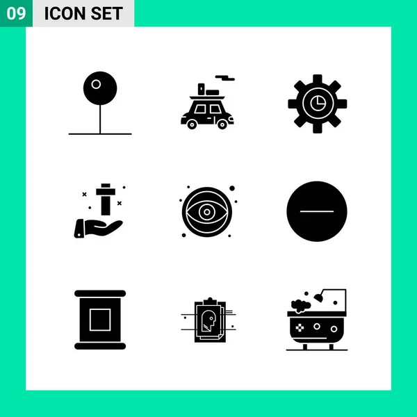 Set of 16 Universal Icons Business Vector — Stock Vector