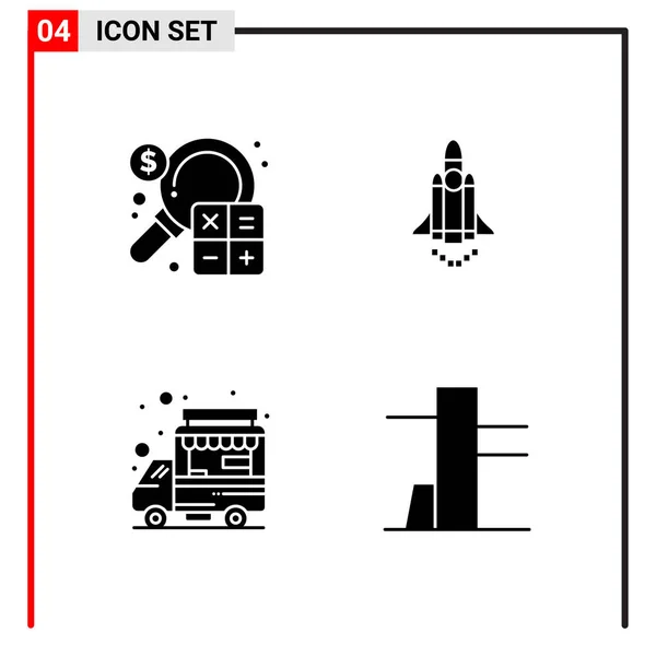 Set Universal Creative Icons Simply Vector Illustrations Web Mobile Apps — Stock Vector